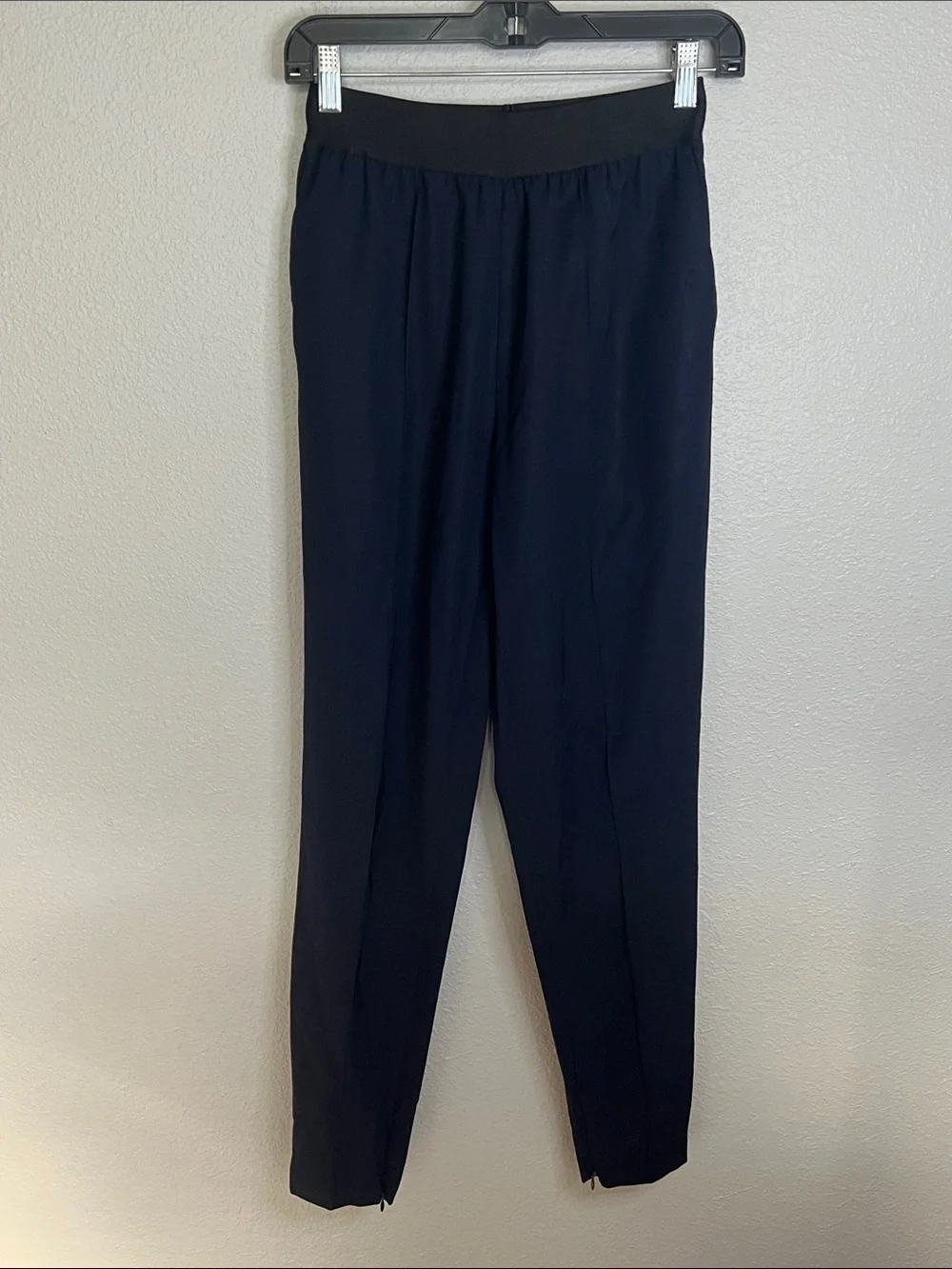 Everlane Wool Elastic Waist Pant Navy Size 0